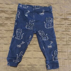Carter's Navy Lion Print Leggings